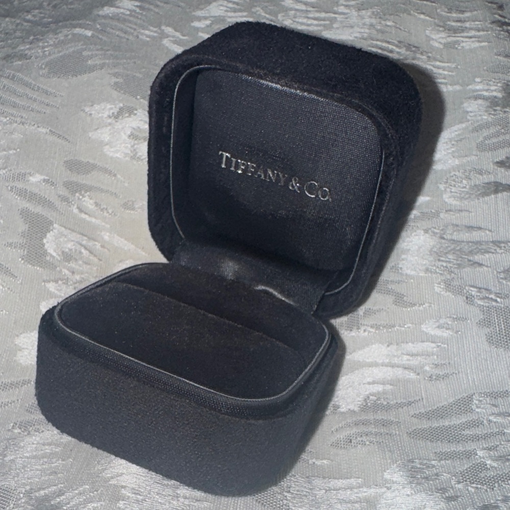 Tiffany & Co. Luxurious Black Jewelry Box